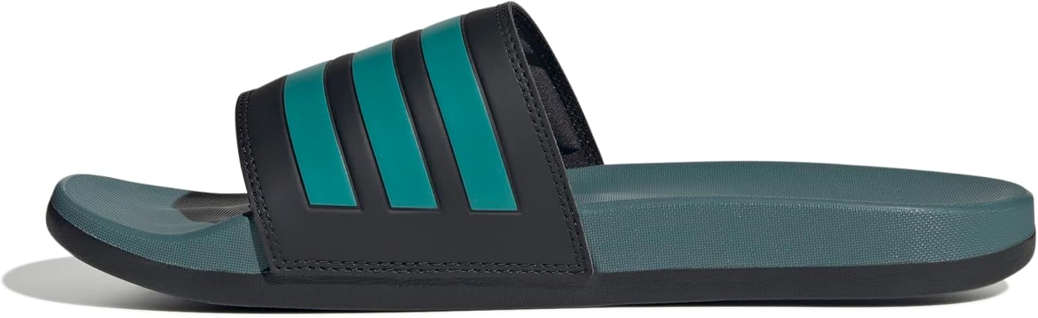 Шлепанцы adidas Adilette Comfort (унисекс), черный/бирюзовый
Шлепанцы adidas Adilette Comfort (унисекс), черный/бирюзовый