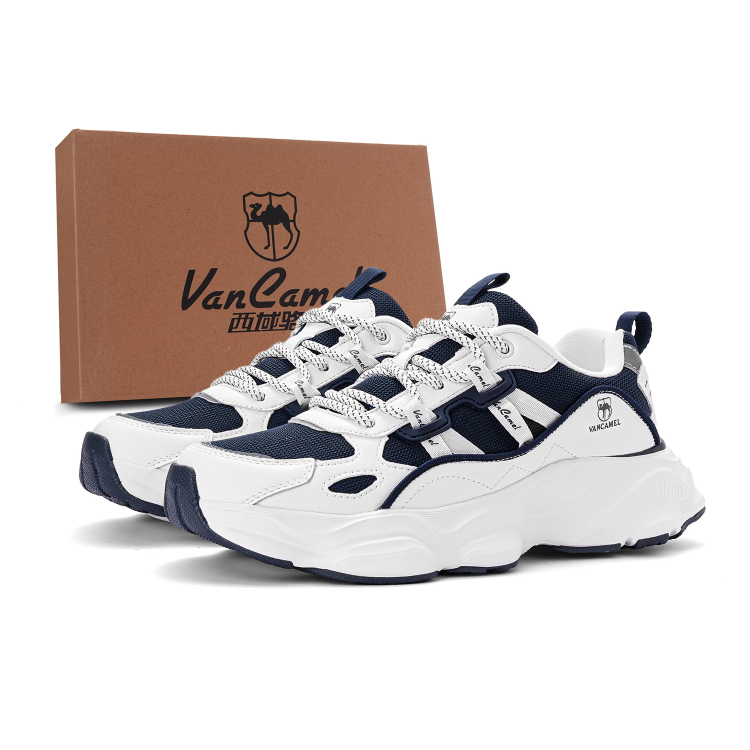 VanCamel Высокие устойчивые к истиранию дышащие нескользящие низкие уличные кроссовки унисекс бело-голубые, цвет White Blue-Box
VanCamel Высокие устойчивые к истиранию дышащие нескользящие низкие уличные кроссовки унисекс бело-голубые, цвет White Blue-Box