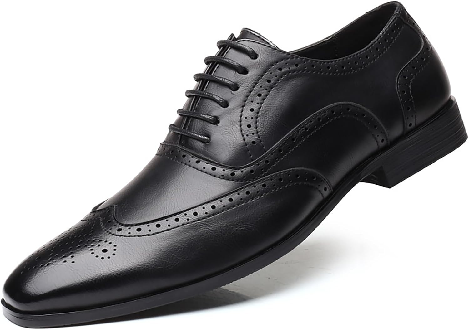 Мужские кожаные броги с низким каблуком, классические туфли с круглым носком, шнуровкой и крыльями, деловые оксфорды для вождения, офиса и свадеб Forevercan, черный
Мужские кожаные броги с низким каблуком, классические туфли с круглым носком, шнуровкой и крыльями, деловые оксфорды для вождения, офиса и свадеб Forevercan, черный