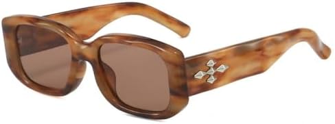 Модные солнцезащитные очки 2027 года для женщин и мужчин, прямоугольная оправа с линзами, серебристая отделка, винтажный стиль, защита от ультрафиолета UV400 MTZJH, C3
Модные солнцезащитные очки 2027 года для женщин и мужчин, прямоугольная оправа с линзами, серебристая отделка, винтажный стиль, защита от ультрафиолета UV400 MTZJH, C3