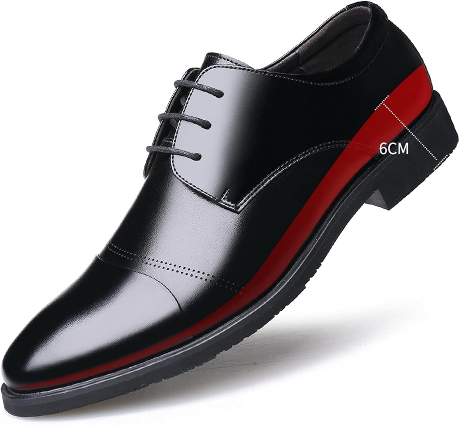 Мужские туфли Battle Men с подъемом роста - увеличивают рост на 6 см, дышащие, классические с шнуровкой, из натуральной кожи, с закрытым носком и блочным каблуком, черные, для формальной носки
Мужские туфли Battle Men с подъемом роста - увеличивают рост на 6 см, дышащие, классические с шнуровкой, из натуральной кожи, с закрытым носком и блочным каблуком, черные, для формальной носки