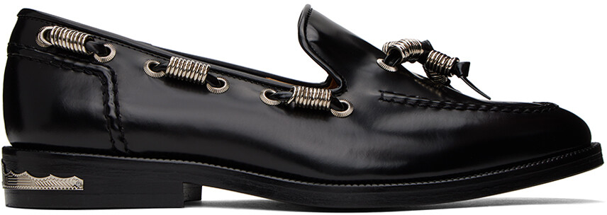 Черные полированные лоферы Toga Virilis, цвет Black
Черные полированные лоферы Toga Virilis, цвет Black