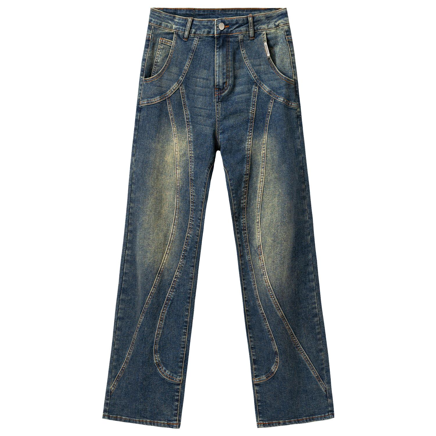 Джинсы унисекс Xinyinsu, желтый
Джинсы унисекс Xinyinsu, желтый