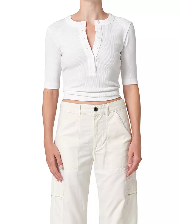 Футболка-Поло с коротким рукавом Nali Citizens Of Humanity, белый
Футболка-Поло с коротким рукавом Nali Citizens Of Humanity, белый