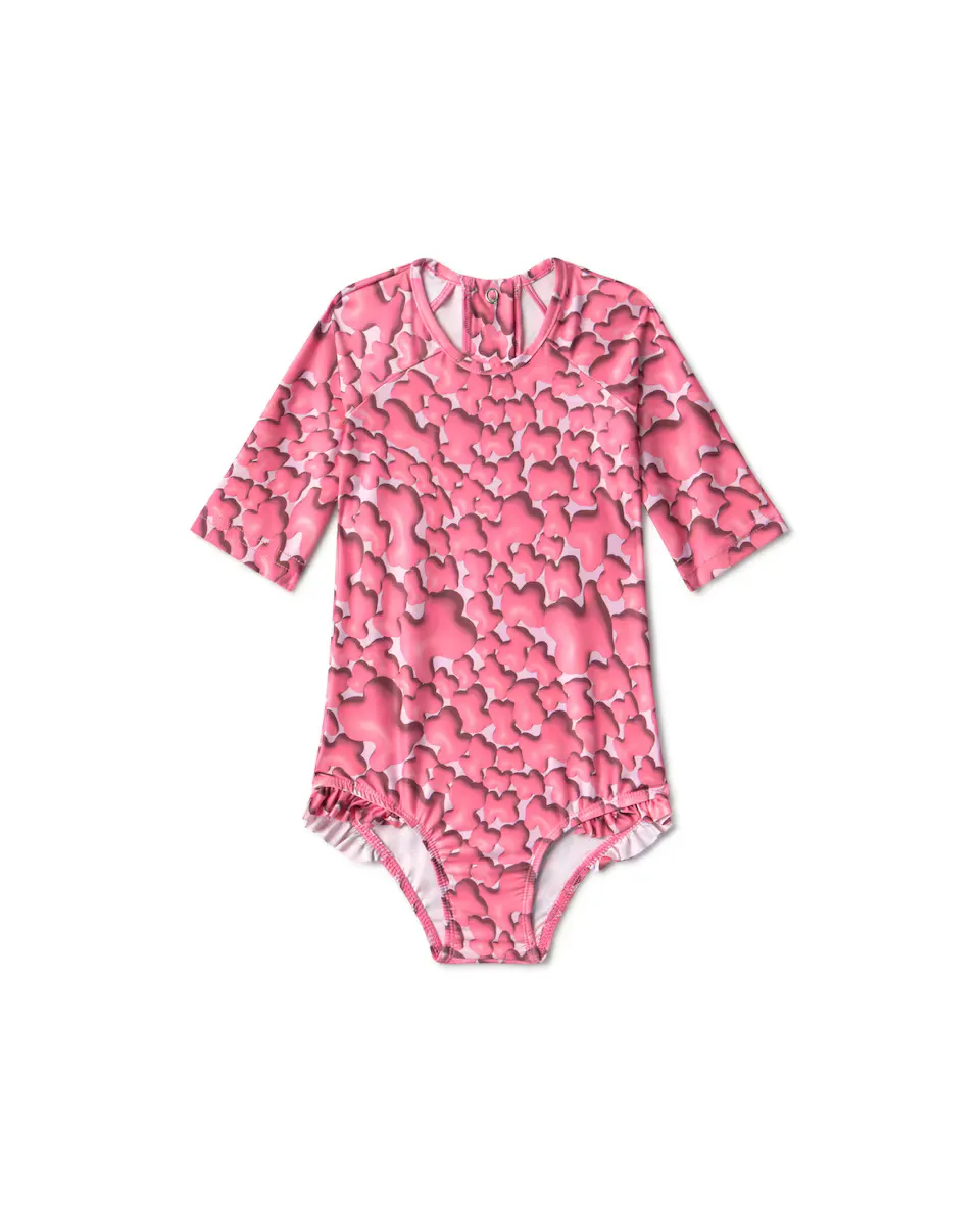Слитный купальник для девочки с длинными рукавами и принтом медведя Tous, цвет Rosa
Слитный купальник для девочки с длинными рукавами и принтом медведя Tous, цвет Rosa