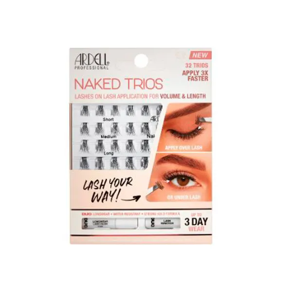 Набор накладных ресниц Naked Lashes Trios Kit Ardell, 1 UD
Набор накладных ресниц Naked Lashes Trios Kit Ardell, 1 UD