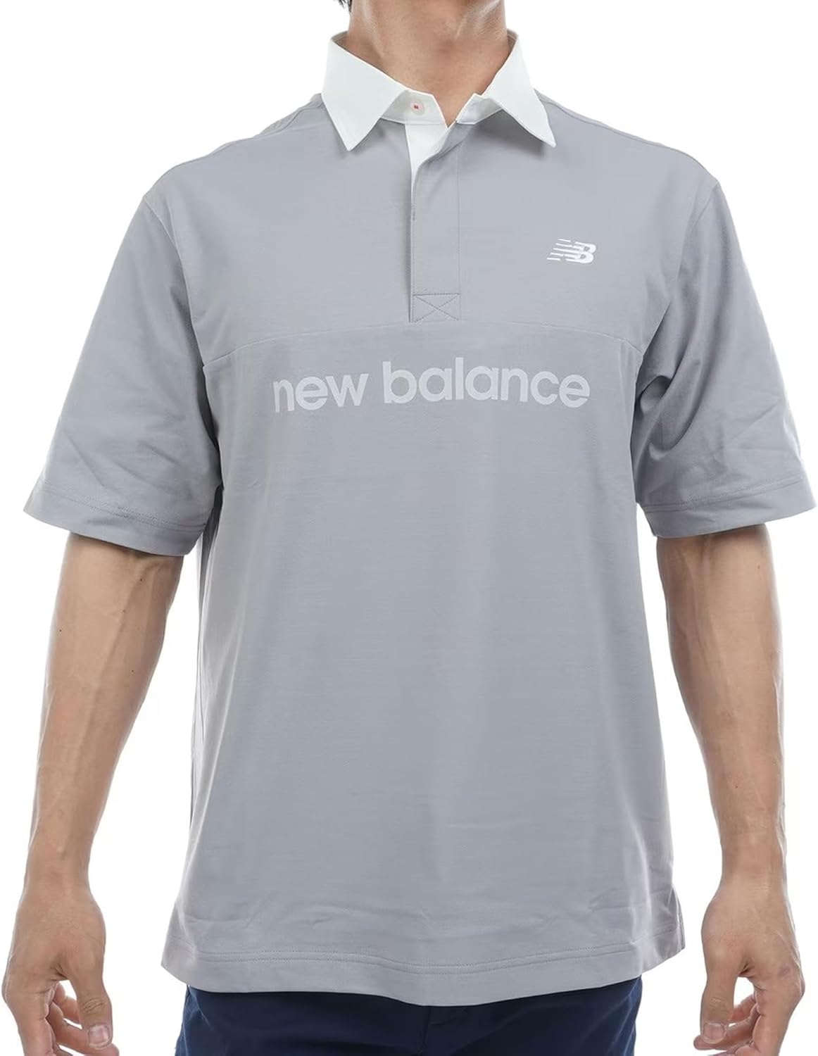 Мужская поло-рубашка New Balance 012-5166004 с коротким рукавом (эластичная и приятная на ощупь), серый
Мужская поло-рубашка New Balance 012-5166004 с коротким рукавом (эластичная и приятная на ощупь), серый