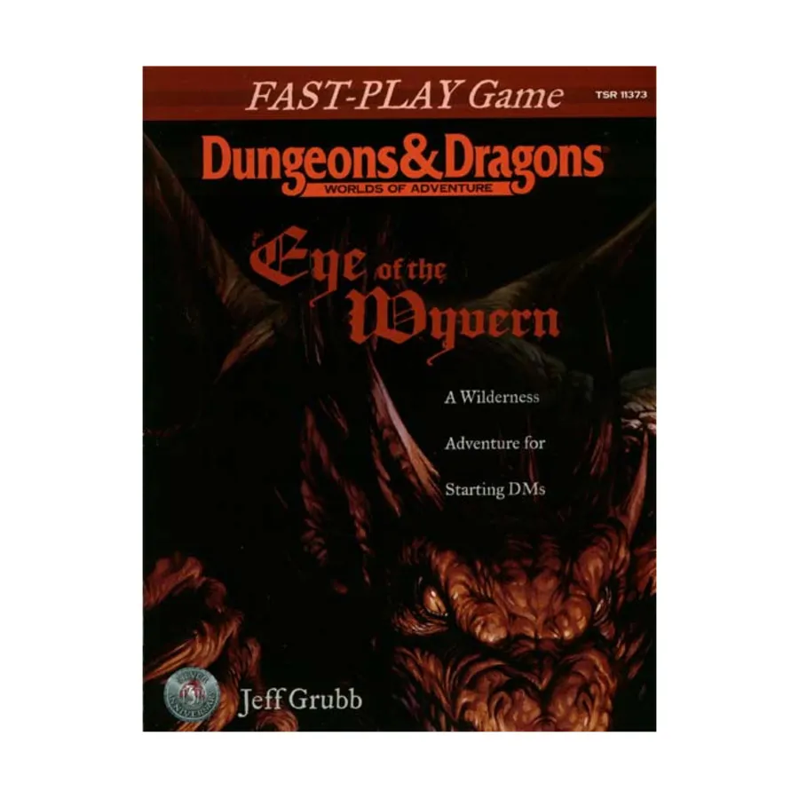 Модуль Eye of the Wyvern, Advanced Dungeons & Dragons (2nd Edition) - Modules & Adventures
Модуль Eye of the Wyvern, Advanced Dungeons & Dragons (2nd Edition) - Modules & Adventures