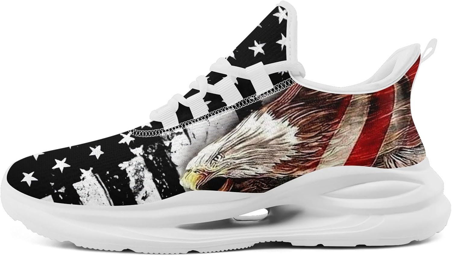Кроссовки для мужчин и женщин, легкие спортивные с сеткой с американским флагом для тренировок, зала и тенниса Onegam, белый/черный/красный
Кроссовки для мужчин и женщин, легкие спортивные с сеткой с американским флагом для тренировок, зала и тенниса Onegam, белый/черный/красный