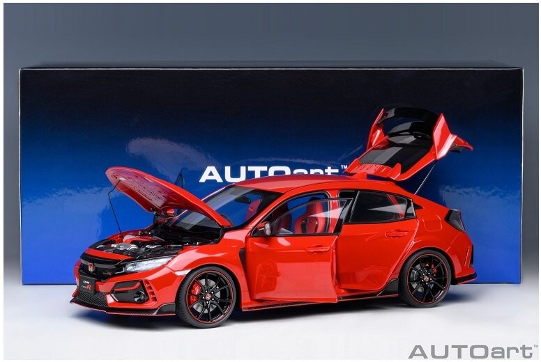 Autoart Honda Civic Type R (Fk8) 2021 Flame Red 1:18 73223
Autoart Honda Civic Type R (Fk8) 2021 Flame Red 1:18 73223