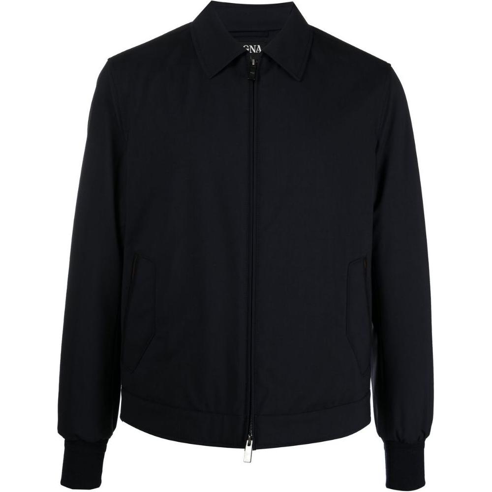 Zzegna Застёгивающаяся на молнию удлинённая куртка, Dark Blue
Zzegna Застёгивающаяся на молнию удлинённая куртка, Dark Blue