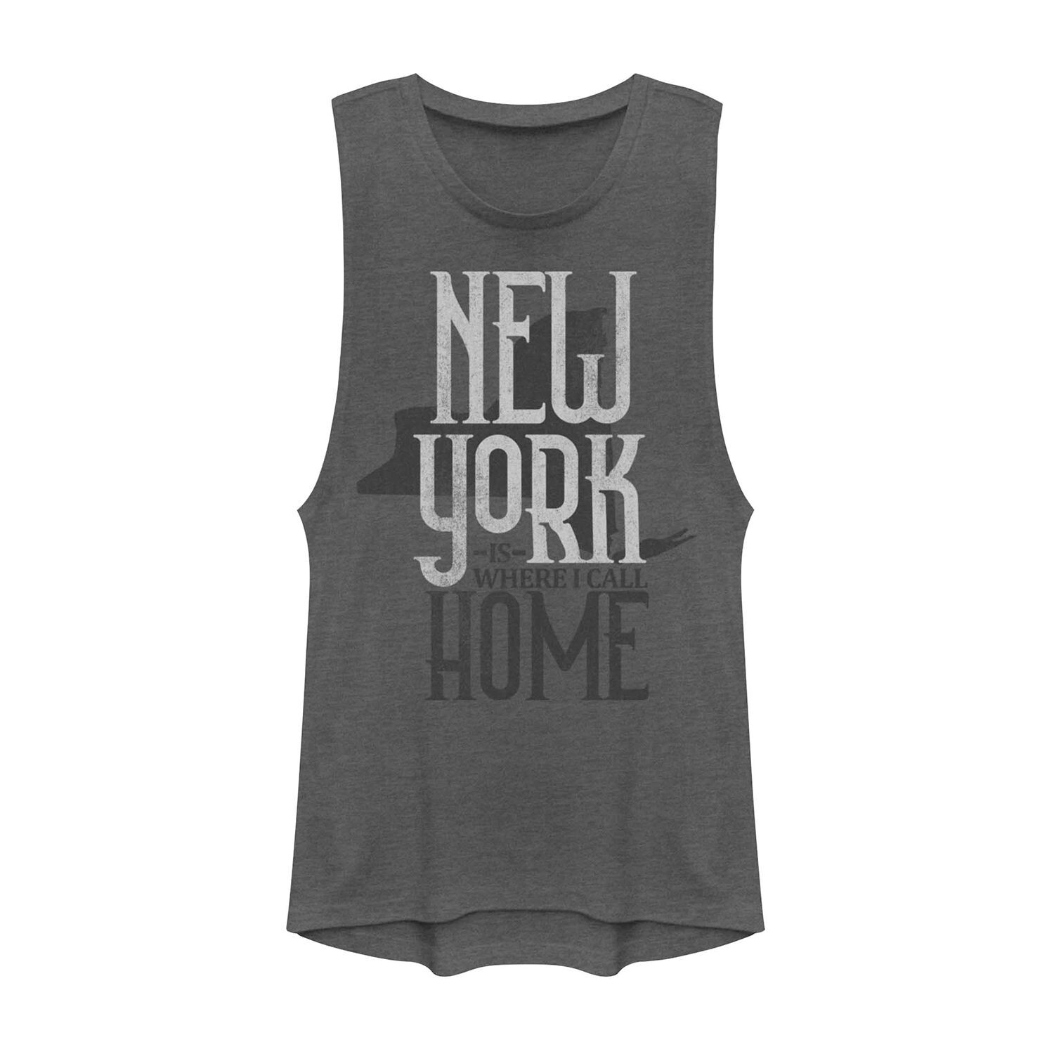 Майка с графическим рисунком для юниоров «Нью-Йорк — это то место, где я называю дом»
Майка с графическим рисунком для юниоров «Нью-Йорк — это то место, где я называю дом»