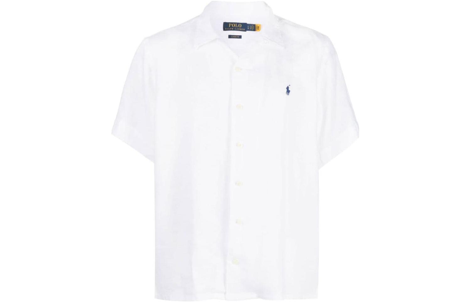 Рубашка с вышитым пони на пуговицах Polo Ralph Lauren, белый
Рубашка с вышитым пони на пуговицах Polo Ralph Lauren, белый