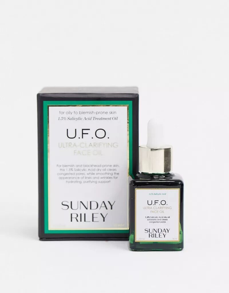 Sunday Riley UFO Очищающее масло для лица с 1,5% салициловой кислотой 35 мл
Sunday Riley UFO Очищающее масло для лица с 1,5% салициловой кислотой 35 мл