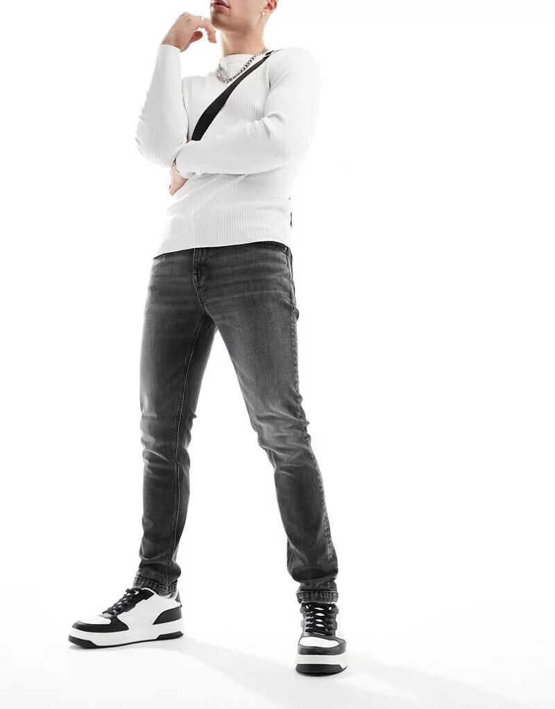 Серые джинсы скинни ASOS, Серый, Серые джинсы скинни ASOS
Серые джинсы скинни ASOS, Серый, Серые джинсы скинни ASOS