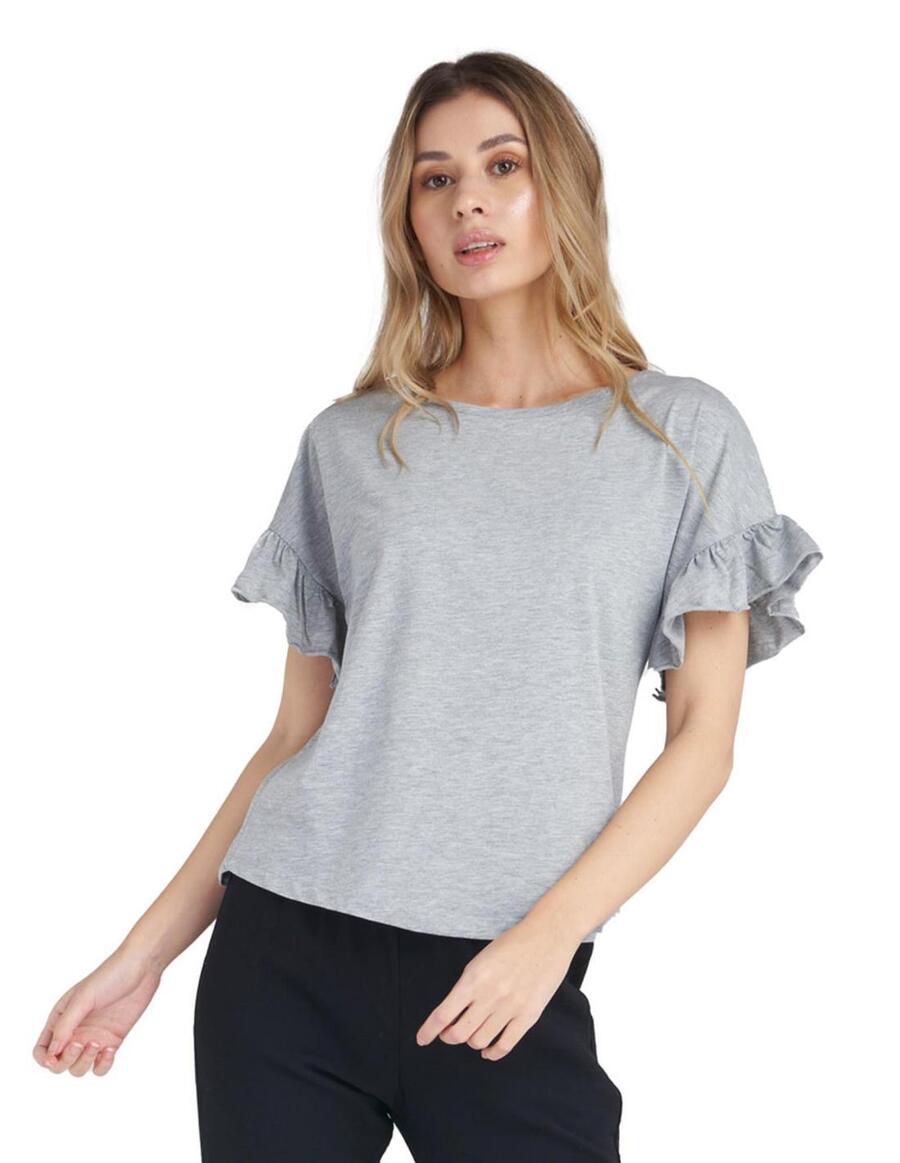 LEONE 1947 APPAREL Женская блестящая футболка с коротким рукавом
LEONE 1947 APPAREL Женская блестящая футболка с коротким рукавом