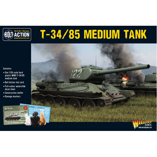 Фигурки T34/85 Medium Tank Warlord Games
Фигурки T34/85 Medium Tank Warlord Games