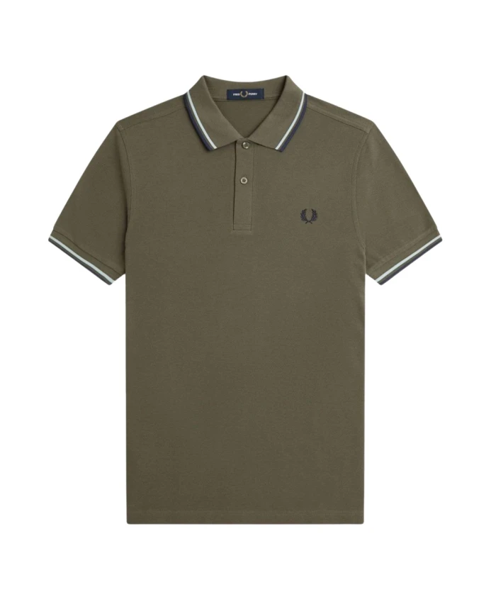 Полосатая ребристая хлопковая рубашка-поло Fred Perry, зеленый
Полосатая ребристая хлопковая рубашка-поло Fred Perry, зеленый