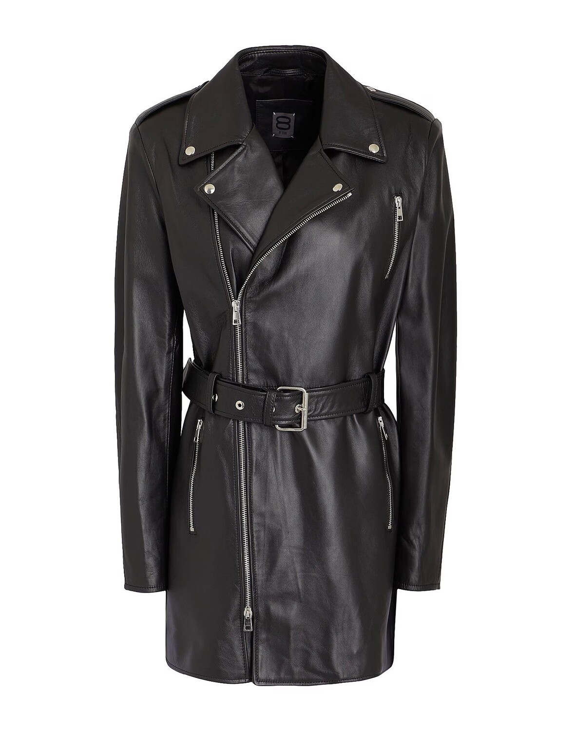 Тренч 8 By Yoox, черный
Тренч 8 By Yoox, черный