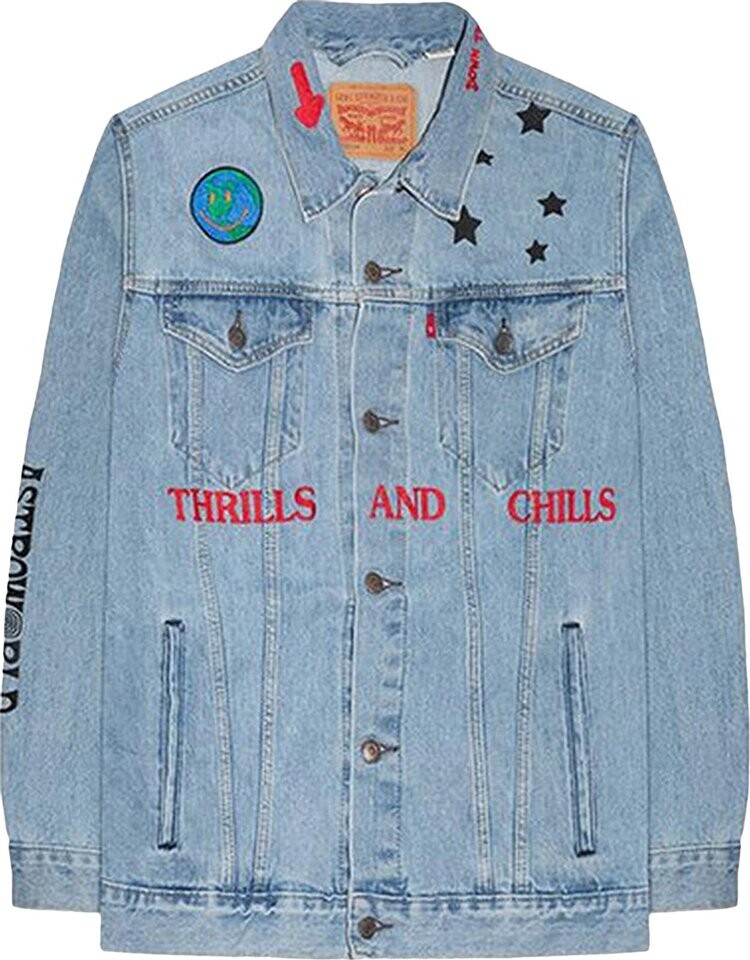 Куртка Cactus Jack by Travis Scott Astroworld x Levi's Denim Jacket 'Blue', синий
Куртка Cactus Jack by Travis Scott Astroworld x Levi's Denim Jacket 'Blue', синий