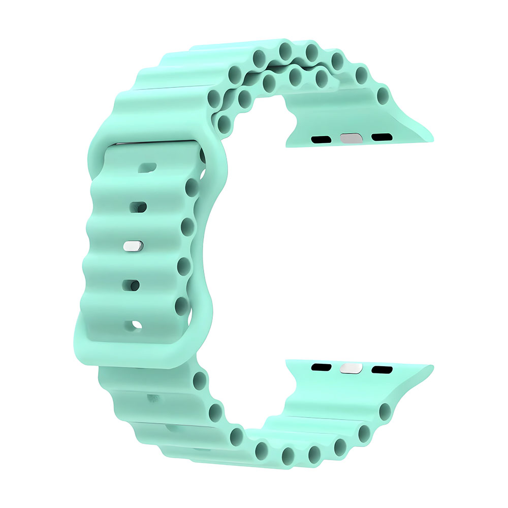 Ремешок Wepro Ocean для часов Apple Watch 42 мм, 150-220 мм, бирюзовый
Ремешок Wepro Ocean для часов Apple Watch 42 мм, 150-220 мм, бирюзовый