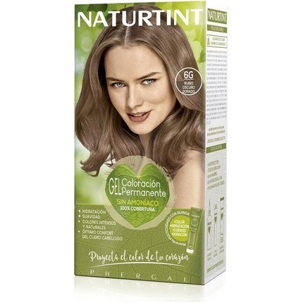 Перманентное окрашивание 6G Темно-золотистый блондин, Naturtint
Перманентное окрашивание 6G Темно-золотистый блондин, Naturtint