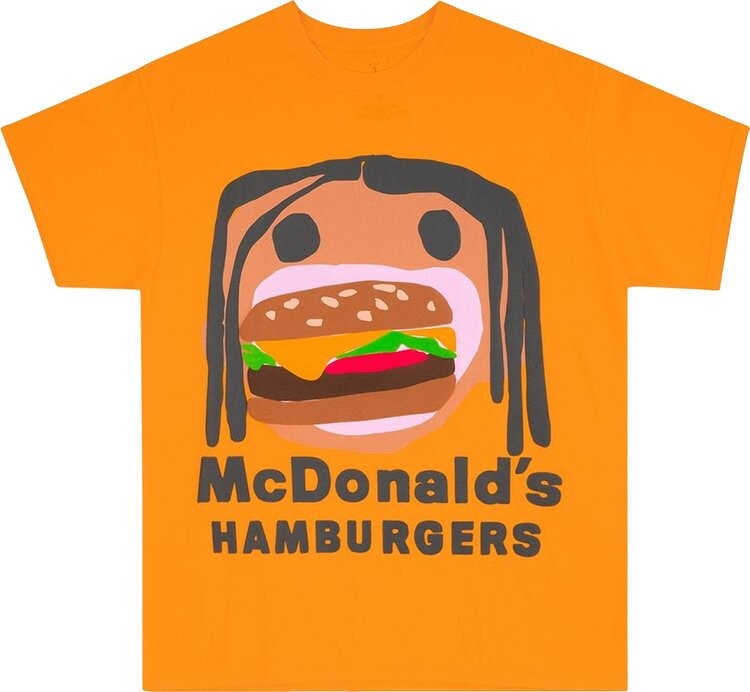 Футболка Cactus Jack by Travis Scott x Cactus Plant Flea Market Burger Mouth T-Shirt 'Gold', желтый
Футболка Cactus Jack by Travis Scott x Cactus Plant Flea Market Burger Mouth T-Shirt 'Gold', желтый