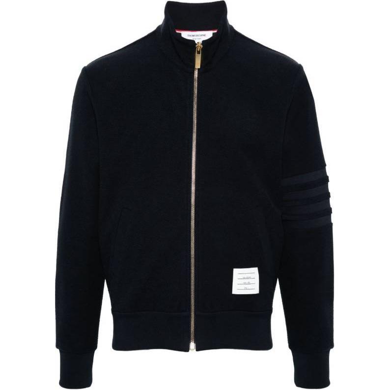 THOM BROWNE Четырехполосная куртка на молнии, Marine Blue
THOM BROWNE Четырехполосная куртка на молнии, Marine Blue