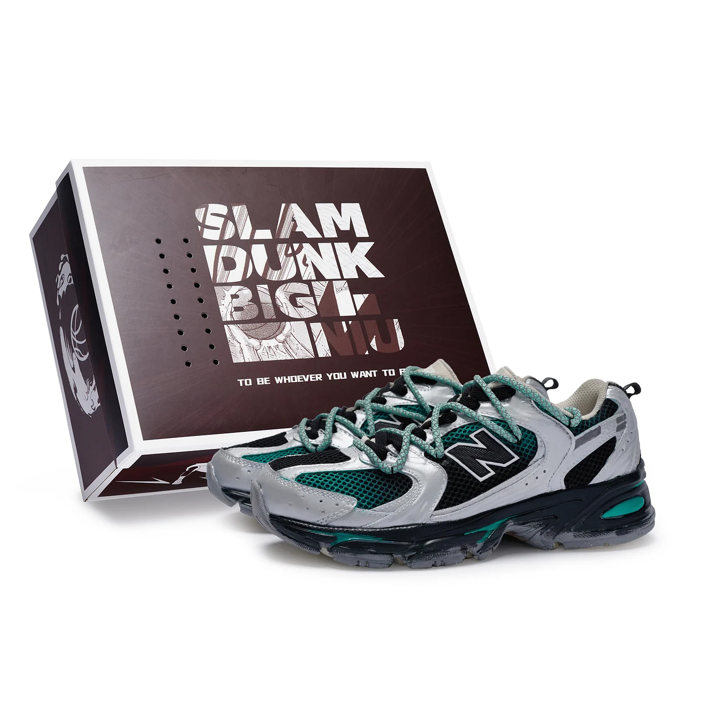 Кроссовки New Balance NB 530 Anti-Slip Wear-Resistant, черный/серебристо-зеленый
Кроссовки New Balance NB 530 Anti-Slip Wear-Resistant, черный/серебристо-зеленый