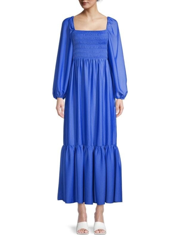 Платье - Макси Присборенное Ungaro Ava, ocean blue
Платье - Макси Присборенное Ungaro Ava, ocean blue