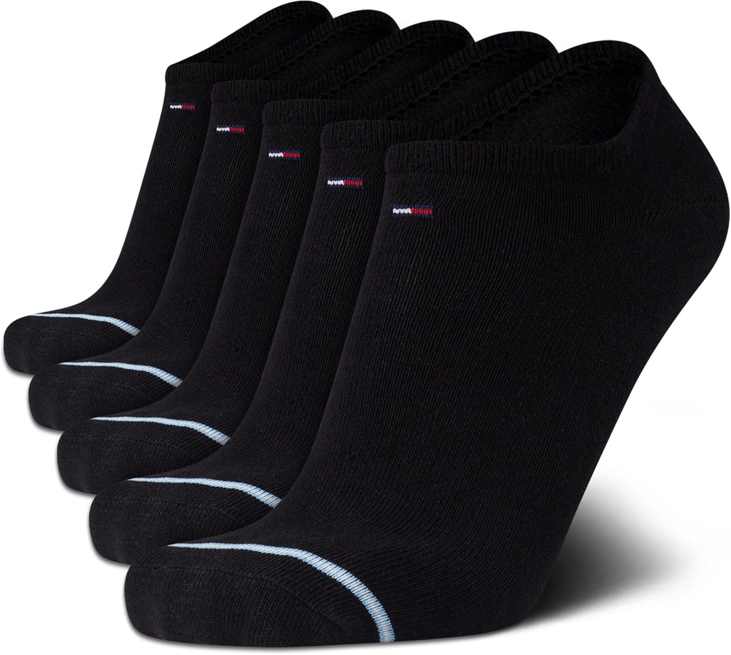 Мужские носки Tommy Hilfiger до щиколотки - 5/6 пар в упаковке из хлопковой смеси, влагоотводящие, низкие, с поддержкой свода стопы, Black (5Pk)
Мужские носки Tommy Hilfiger до щиколотки - 5/6 пар в упаковке из хлопковой смеси, влагоотводящие, низкие, с поддержкой свода стопы, Black (5Pk)