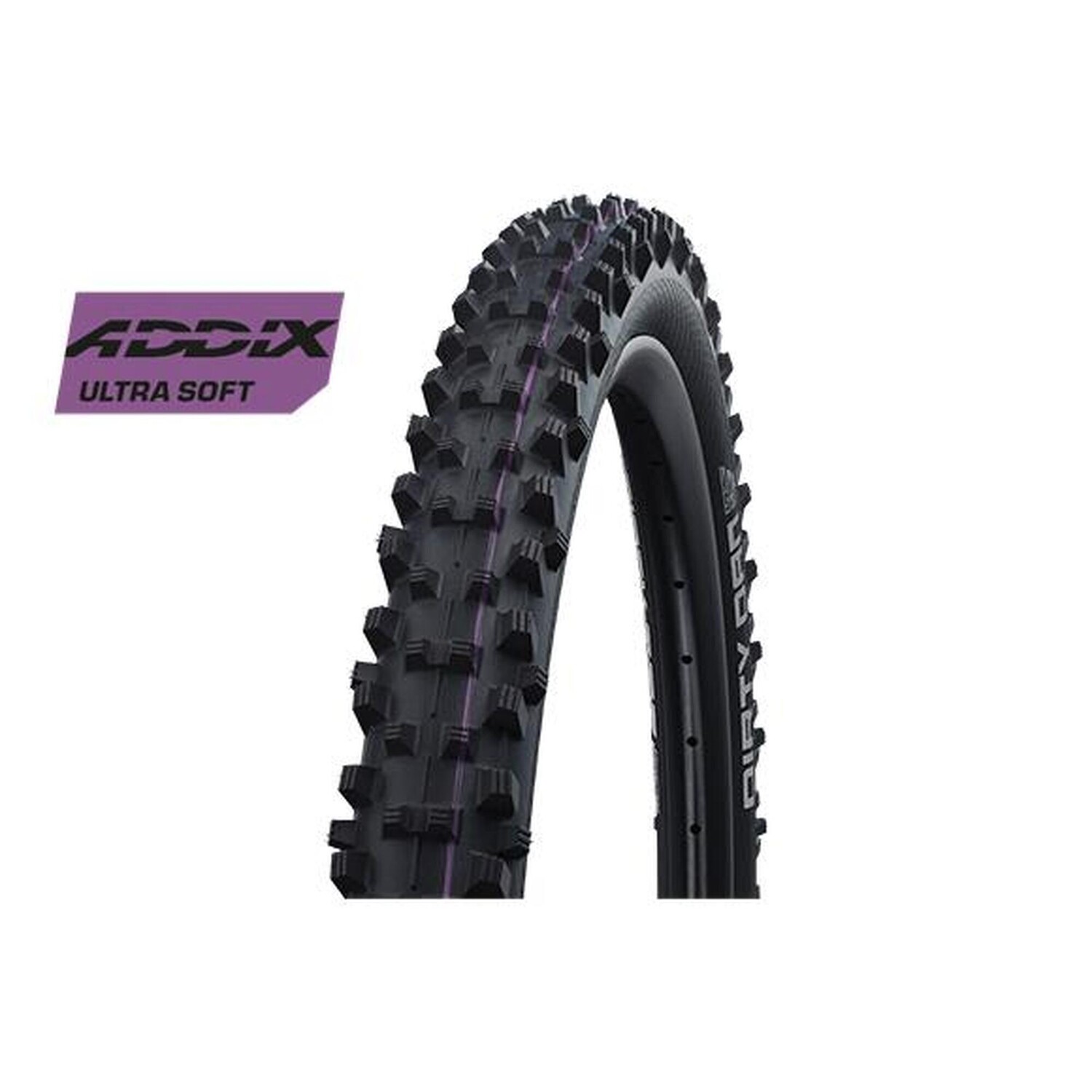 Складная покрышка Dirty Dan — 27,5x2,35 дюйма — SuperGravity TLE Addix Ultra Soft SCHWALBE, черный / черный / черный
Складная покрышка Dirty Dan — 27,5x2,35 дюйма — SuperGravity TLE Addix Ultra Soft SCHWALBE, черный / черный / черный