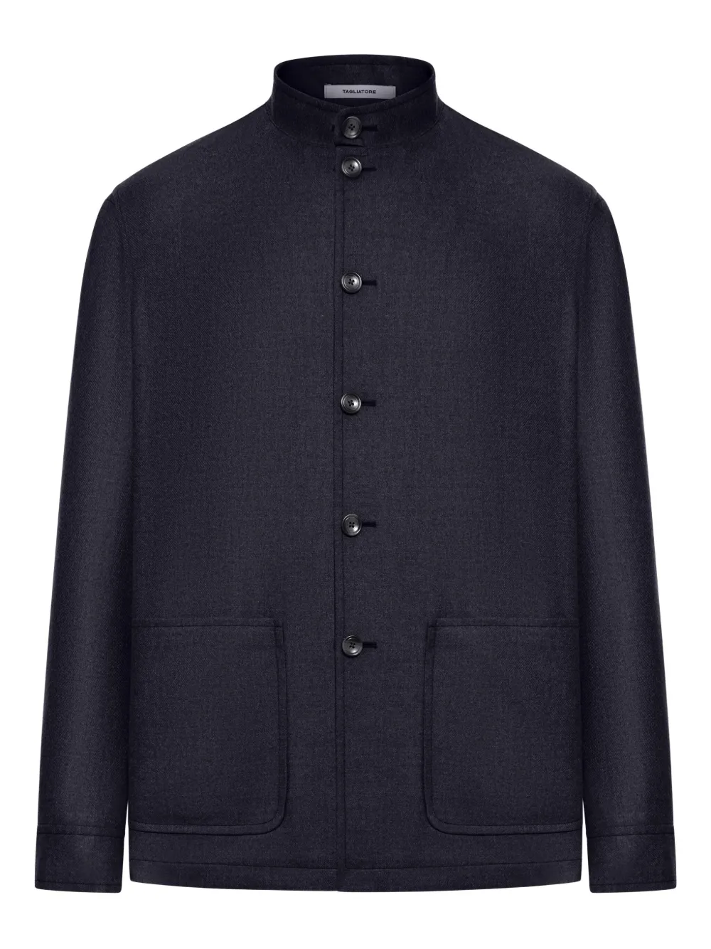 Шерстяной жакет с высоким воротом и пуговицами TAGLIATORE, синий
Шерстяной жакет с высоким воротом и пуговицами TAGLIATORE, синий