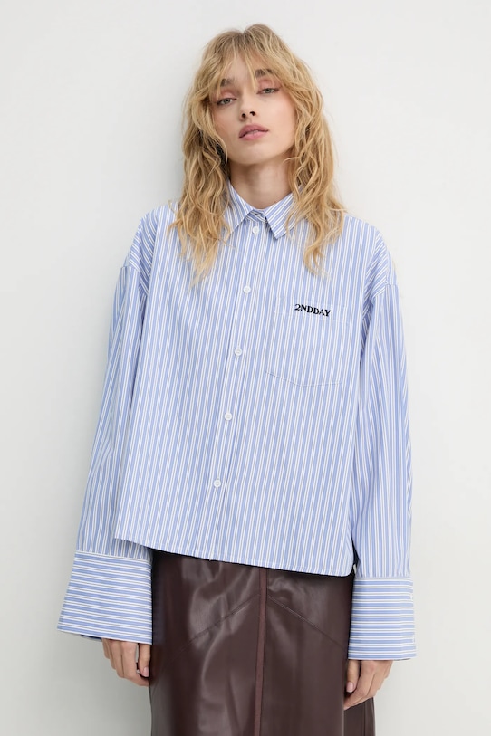 Рубашка Claras 2Ndday, синий
Рубашка Claras 2Ndday, синий