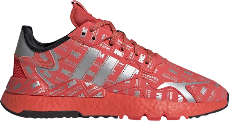 Кроссовки Adidas 3M x Nite Jogger '3M Logo Print - Hi Res Red', красный
Кроссовки Adidas 3M x Nite Jogger '3M Logo Print - Hi Res Red', красный