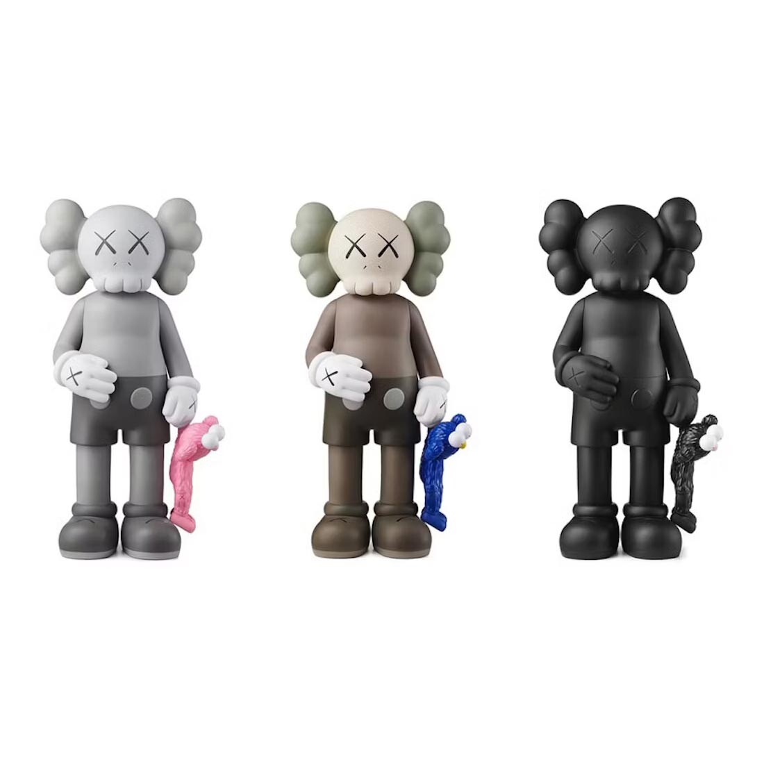 Набор виниловых фигурок Kaws Share, черный/коричневый/серый
Набор виниловых фигурок Kaws Share, черный/коричневый/серый