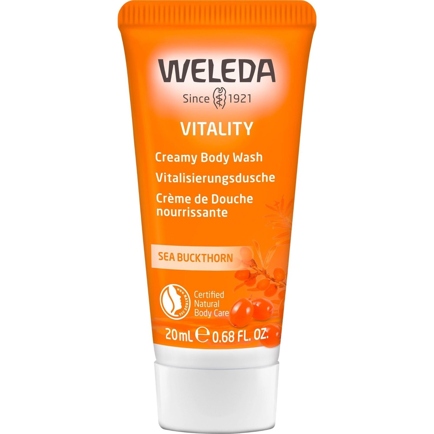Гель для душа sanddorn sanddorn vitality vitalisierungdusche Weleda, объем 20 мл
Гель для душа sanddorn sanddorn vitality vitalisierungdusche Weleda, объем 20 мл