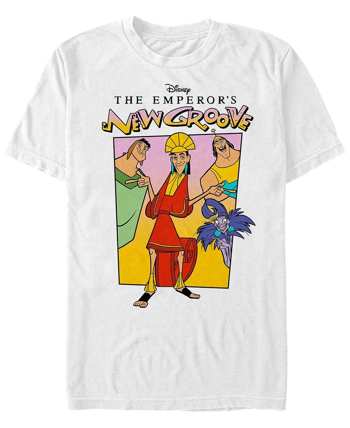 Мужская футболка с коротким рукавом disney "the emperor's new groove", постер фильма "новый грув императора" Fifth Sun, белый
Мужская футболка с коротким рукавом disney "the emperor's new groove", постер фильма "новый грув императора" Fifth Sun, белый