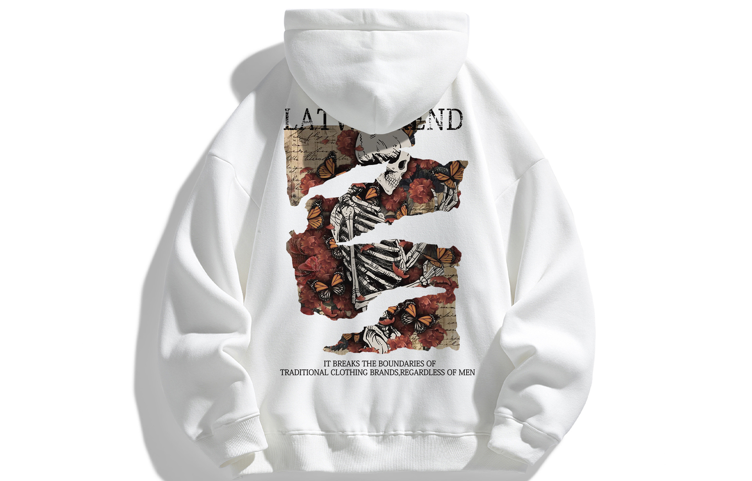 Унисекс свитшот LA'T.WEEKEND, белый
Унисекс свитшот LA'T.WEEKEND, белый