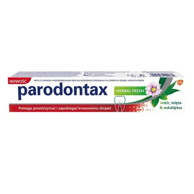Parodontax Herbal Зубная паста, 75 ml
Parodontax Herbal Зубная паста, 75 ml