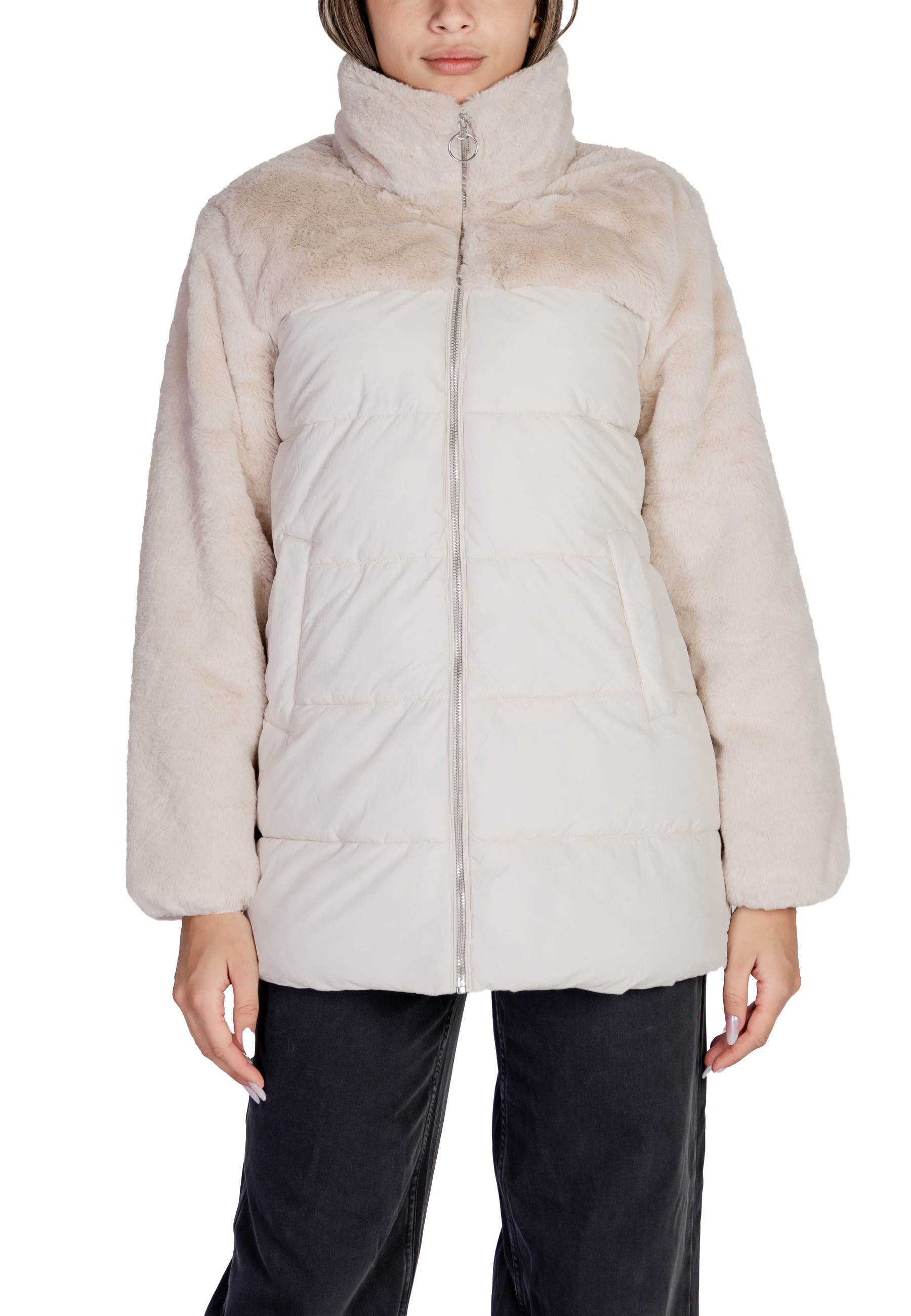 Куртка ONLY с воротником стойкой, бежевый
Куртка ONLY с воротником стойкой, бежевый