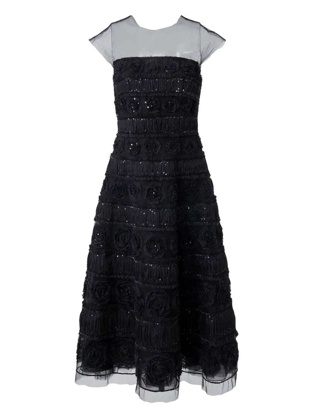 Платье миди с аппликацией Carolina Herrera, черный
Платье миди с аппликацией Carolina Herrera, черный