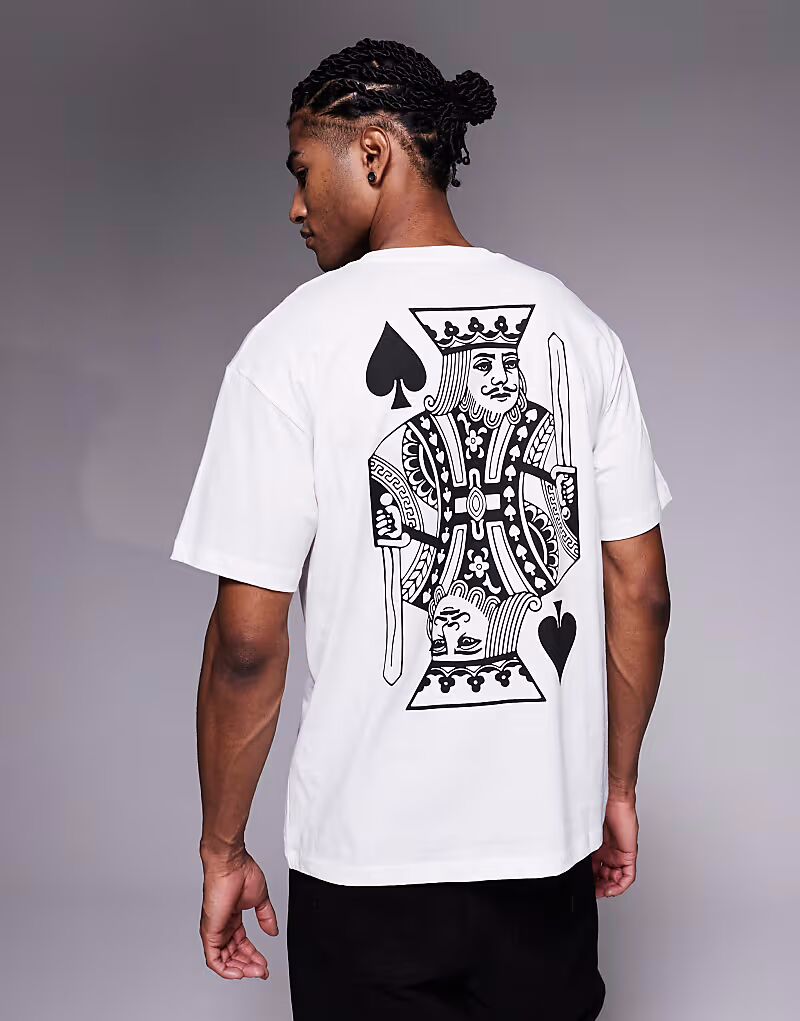 Футболка оверсайз с принтом короля сердец на спине белого цвета Adpt, Белый, Футболка оверсайз с принтом короля сердец на спине белого цвета Adpt
Футболка оверсайз с принтом короля сердец на спине белого цвета Adpt, Белый, Футболка оверсайз с принтом короля сердец на спине белого цвета Adpt