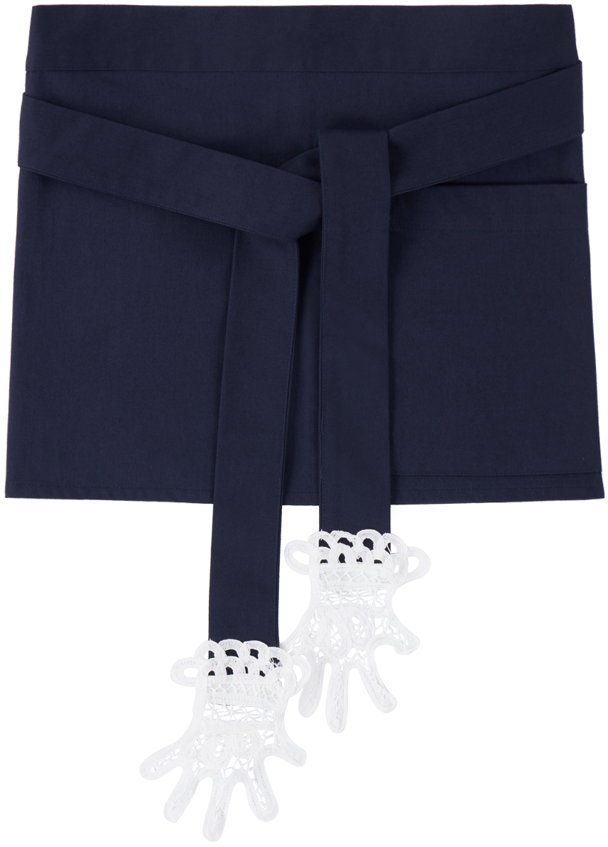 Мини кружевной фартук для рук Gohar World, оттенок темно-синий
Мини кружевной фартук для рук Gohar World, оттенок темно-синий