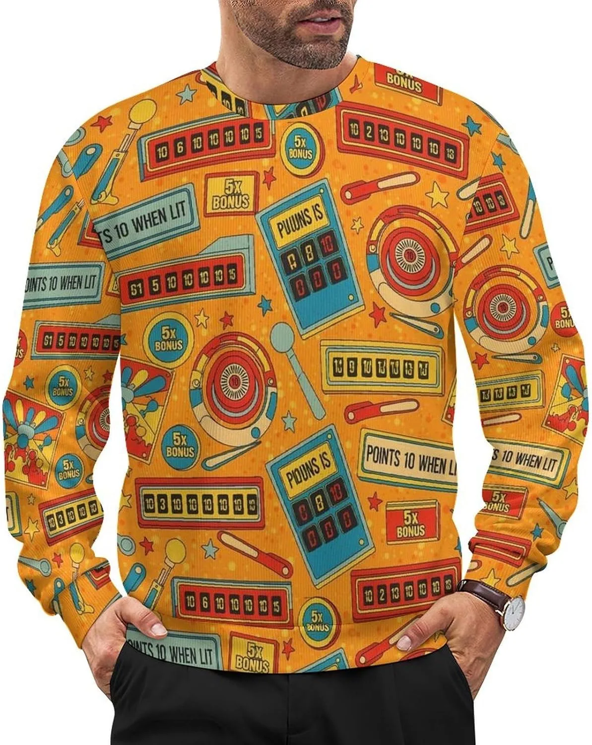 Мужской свитер с длинным рукавом, мягкий и свободный Meaudiwes
Мужской свитер с длинным рукавом, мягкий и свободный Meaudiwes