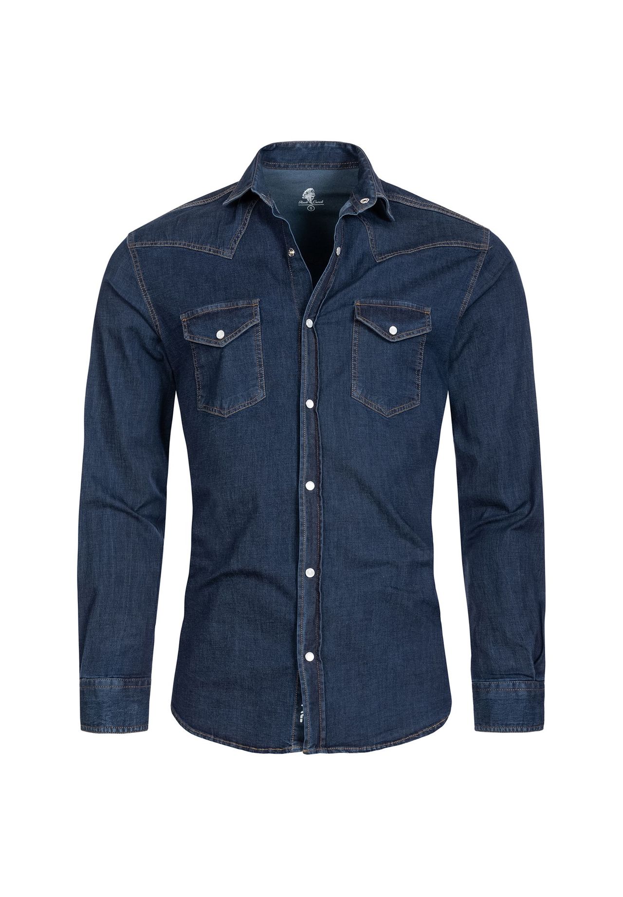 Рубашка джинсовая рубашка стандартного кроя Rock Creek, темно-синий
Рубашка джинсовая рубашка стандартного кроя Rock Creek, темно-синий