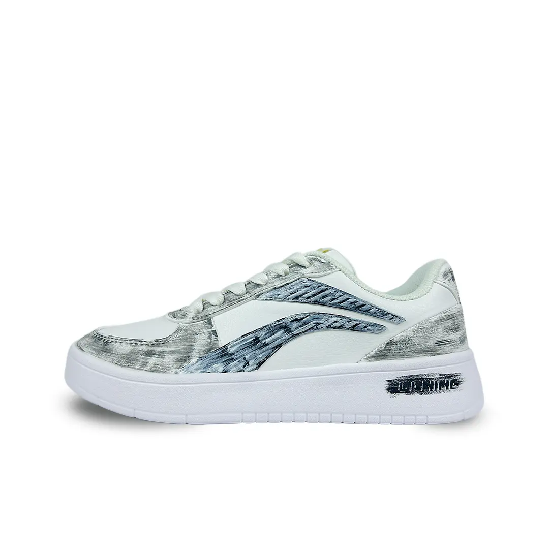 LINING Легкие, противоскользящие, низкие кроссовки для скейтбординга Coverage, мужские, белые, серые
LINING Легкие, противоскользящие, низкие кроссовки для скейтбординга Coverage, мужские, белые, серые