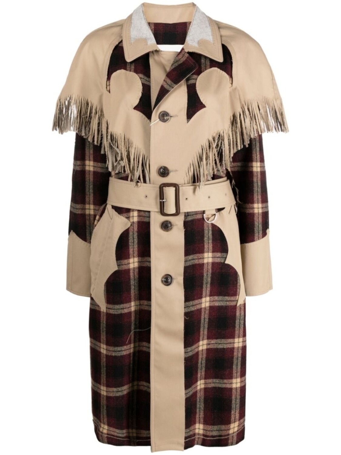 Maison Margiela шерстяное пальто в клетку, красный
Maison Margiela шерстяное пальто в клетку, красный