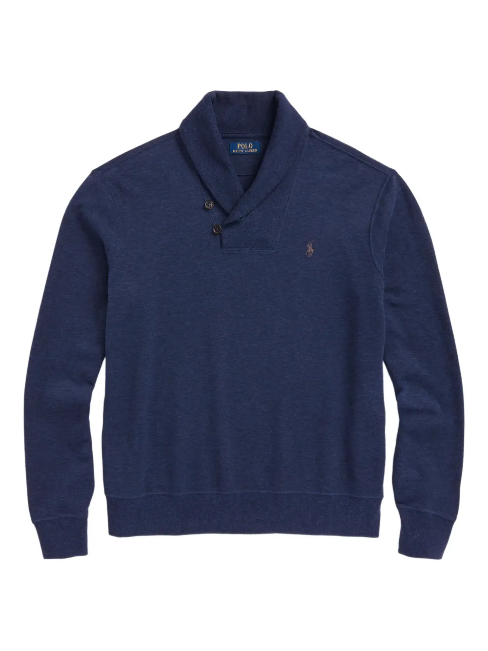 Свитер с воротником-шалькой Polo Ralph Lauren, синий
Свитер с воротником-шалькой Polo Ralph Lauren, синий