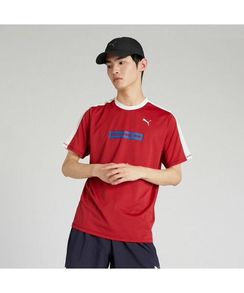 Футболка с коротким рукавом, унисекс, для бега PUMA, цвет бургундия
Футболка с коротким рукавом, унисекс, для бега PUMA, цвет бургундия
